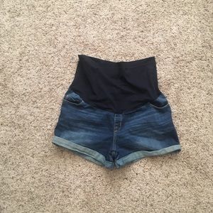 Maternity Jean Shorts
